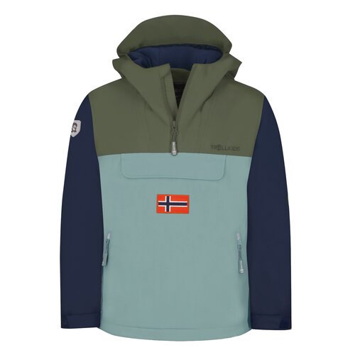 Купить Куртка Trollkids, размер 152, синий, хаки
Детский анорак Trollkids Kirkenes Anor...