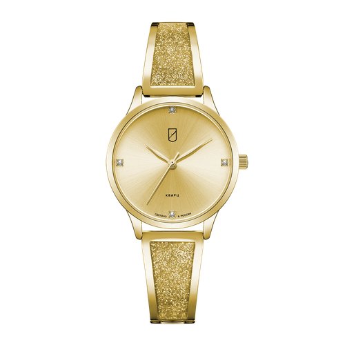 Купить Наручные часы УЧЗ 3025B-5, золотой
Наручные кварцевые женские часы производства...