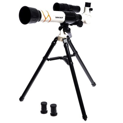 Купить Телескоп детский "Юный астроном", увеличение X20, 30, 40, с держателем для телеф...