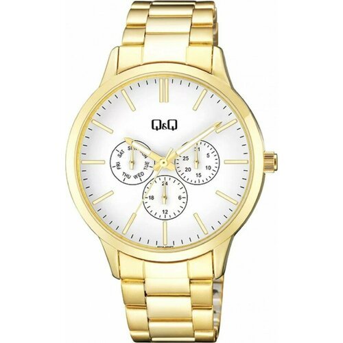Купить Наручные часы Q&Q, белый
Мужские японские кварцевые часы в круглом корпусе на зо...