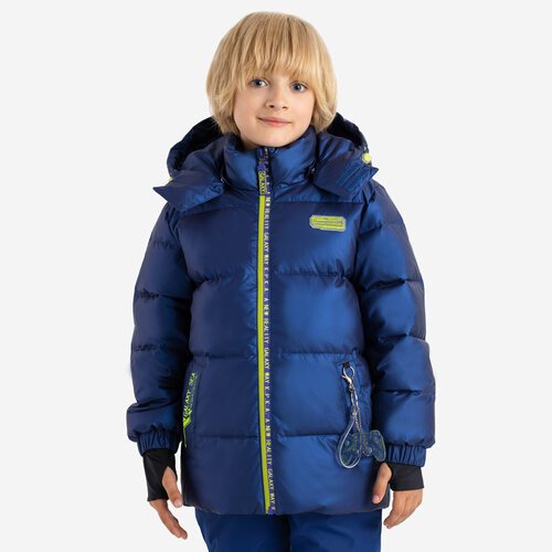 Купить Парка Kapika, размер 128, синий
В этой стильной куртке ребенок будет не только з...