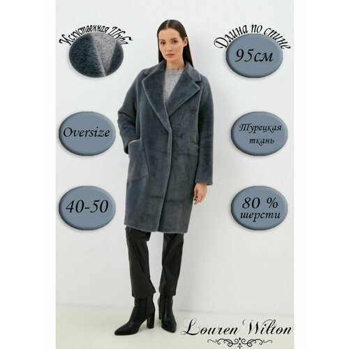 Купить Пальто Louren Wilton, размер 46, серый
Элегантное, стильное женское пальто прямо...