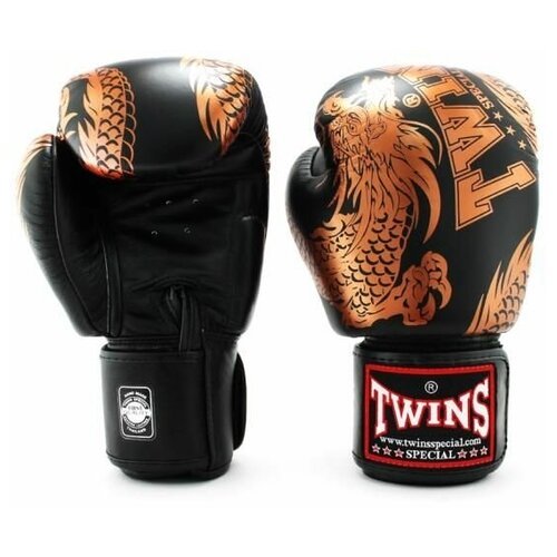 Купить Боксерские перчатки Twins Special FBGVL3-49CP Black 10 унций
Буква F (Fancy) в F...