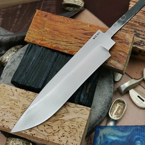 Купить Клинок для ножа "Лань" из кованой стали Х12МФ
Длина клинка до хвостовика--------...