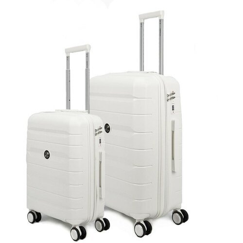 Купить Умный чемодан Ambassador Comete, 2 шт., 80 л, размер S/M, белый
Чемоданы с расши...