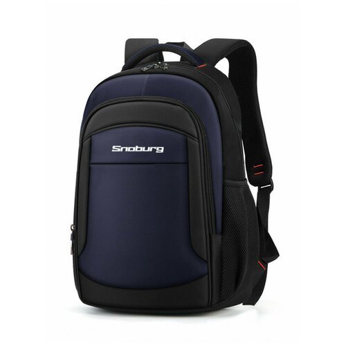 Купить Школьный рюкзак мужской с отделением для ноутбука 15,6 дюйма Snoburg Blow синий...