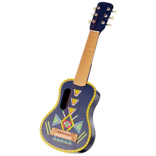 Купить Гитара DJECO с металлическими струнами 06024
Детская деревянная гитара обязатель...