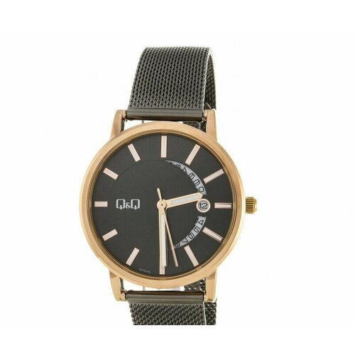 Купить Наручные часы Q&Q A478-412, золотой, черный
Женские японские кварцевые часы в кр...