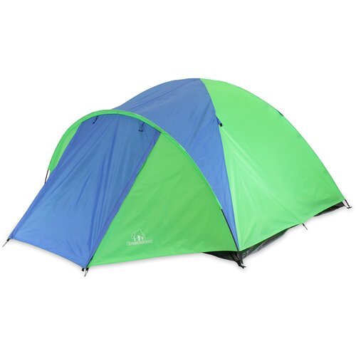 Купить Палатка трекинговая четырехместная GreenWood Target 4, зеленый/голубой
Артикул №...