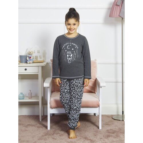 Купить Пижама Vienetta, размер 122-128, графитовый
Детские пижамы тоже могут быть чёрны...