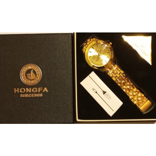 Купить Наручные часы HONGFA "Часы-зажигалка Hongfa" - идеальное сочетание стиля и функц...