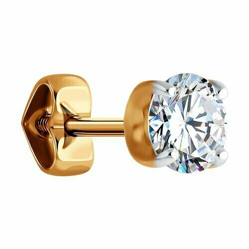 Купить Серьга Diamant online, золото, 585 проба, фианит, бесцветный
<p>В нашем интернет...