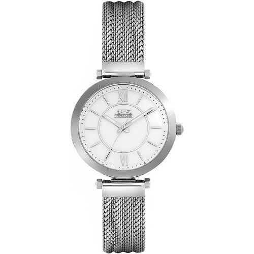 Купить Наручные часы Slazenger, серебряный, белый
Женские кварцевые наручные часы 

Ски...