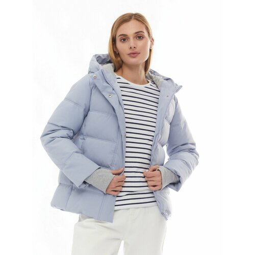 Купить Куртка Zolla, размер XL, светло-голубой
Короткая стёганая женская куртка с капюш...