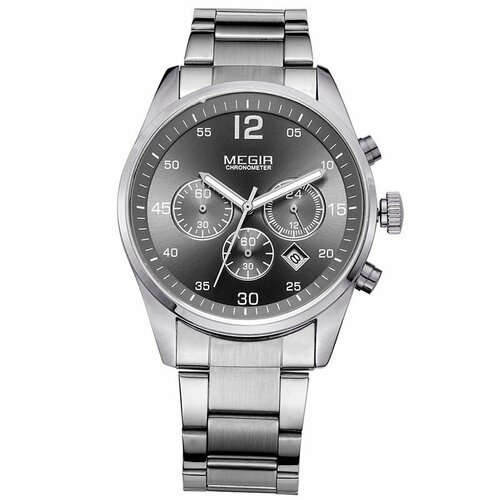 Купить Наручные часы Megir, черный, серебряный
Фирменные мужские часы Megir с лаконичны...