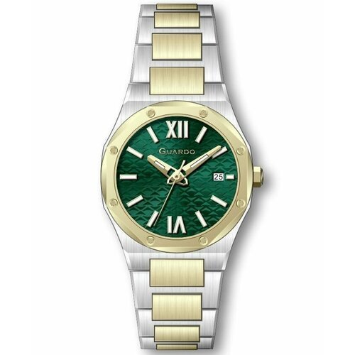 Купить Наручные часы Guardo 12713-3, зеленый, серебряный
Часы Guardo 012713-3 бренда Gu...