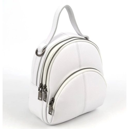 Купить Сумка Fuzi House, белый
Женский рюкзак из натуральной матовой кожи белого цвета....