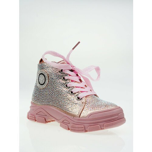 Купить Ботинки, размер 27, розовый
Ботинки для девочки , модель B30063-19, цвет Серебро...