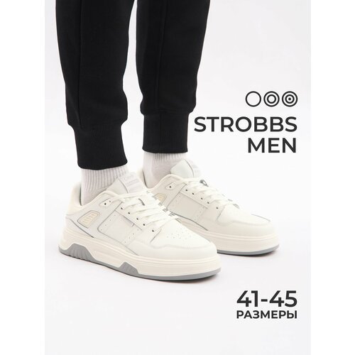 Купить Кроссовки STROBBS, размер 41, белый
Мужские кроссовки от бренда STROBBS — это ст...
