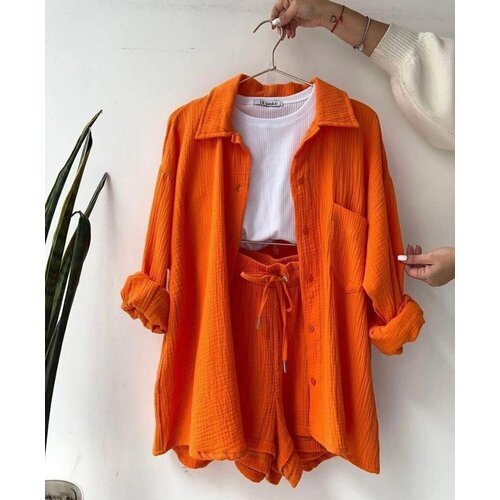 Купить Костюм Amore, размер 42, оранжевый
Представляем вашему вниманию женский костюм о...