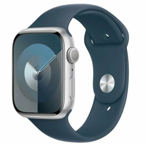 Купить Смарт-часы Apple Watch Series 9 (GPS), Aluminium Case, 45mm, Sport Band, Silver...