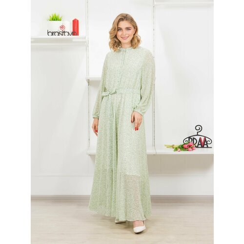 Купить Платье braslava, размер 52, белый, зеленый
Роскошное шифоновое платье с юбкой в...