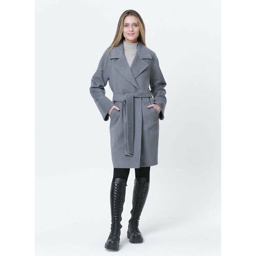 Купить Пальто КАЛЯЕВ, размер 40, серый
Стильное и теплое женское пальто с поясом - отли...