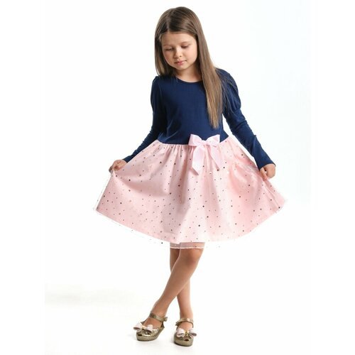Купить Платье Mini Maxi, размер 104, синий, розовый
Платье для девочек Mini Maxi, модел...