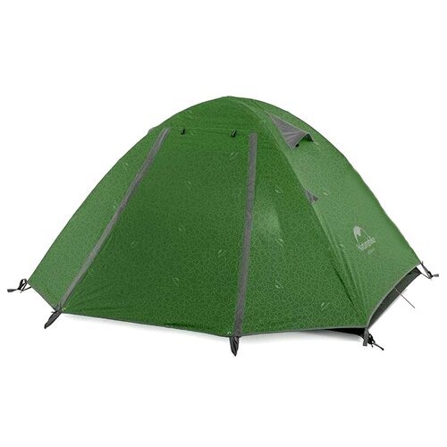 Купить Палатка кемпинговая трёхместная Naturehike NH18Z033-P, трехместная, темно-зелены...