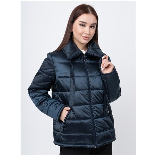 Купить Пуховик EL-EZER, размер L, синий
Куртка женская зимняя короткая с большим отложн...