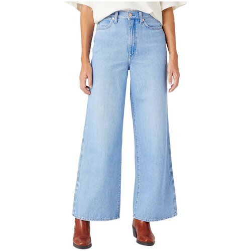 Купить Джинсы Wrangler, размер 32/34, голубой
Женские джинсовые брюки клеш Wrangler WOR...
