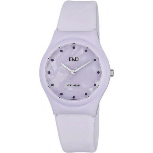 Купить Наручные часы Q&Q, фиолетовый
Этот аксессуар излучает нежность и элегантность. П...