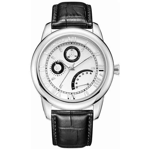 Купить Наручные часы LINCOR, черный, серебряный
Запоминающийся дизайн и утонченные лини...