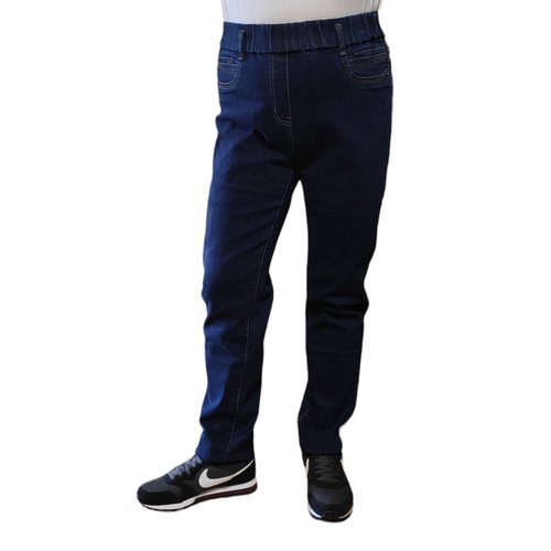 Купить Джинсы классические FEIMAILIS, размер 56, синий
Женские прямые джинсы на резинке...