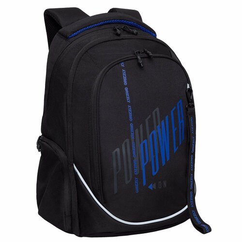 Купить Рюкзак GRIZZLY RU-335-3 черный - синий
<p>Рюкзак молодежный с карманом для ноутб...