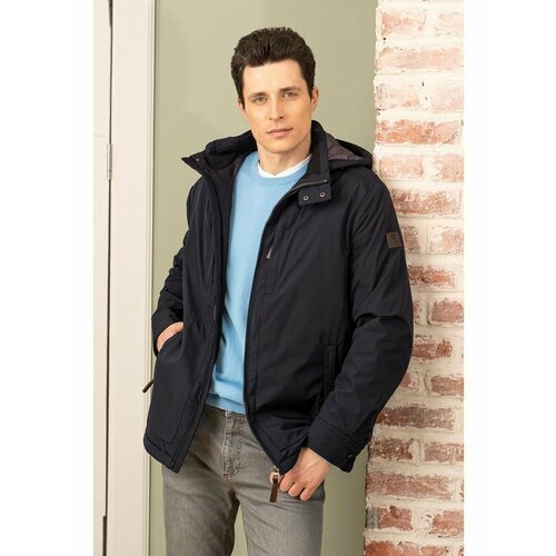 Купить Куртка-рубашка O'HARA, размер 58, черный, синий
Куртка прямого кроя от бренда OH...