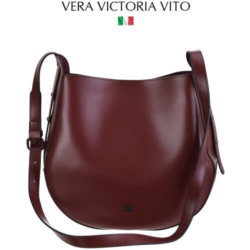 Купить Сумка кросс-боди Vera Victoria Vito, фактура гладкая, бордовый
Удобная объемная...