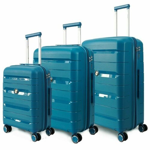 Купить Умный чемодан Impreza, 3 шт., 120 л, размер S/M/L, бирюзовый
Модель: Набор чемод...