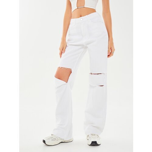 Купить Джинсы FEELZ, размер 26, белый
Модные джинсы широкие с завышенной талией подойду...