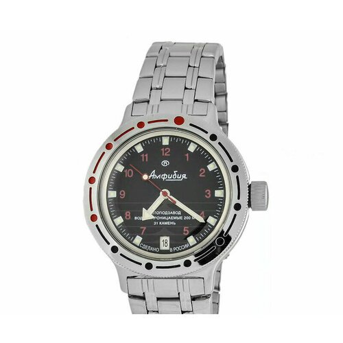 Купить Наручные часы Восток Амфибия 41336, серебряный, черный
Часы восток 2416 (420280)...