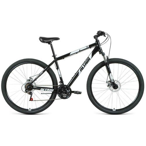 Купить Горный (MTB) велосипед ALTAIR AL 29 D (2021) черный/серебристый 21" (требует фин...