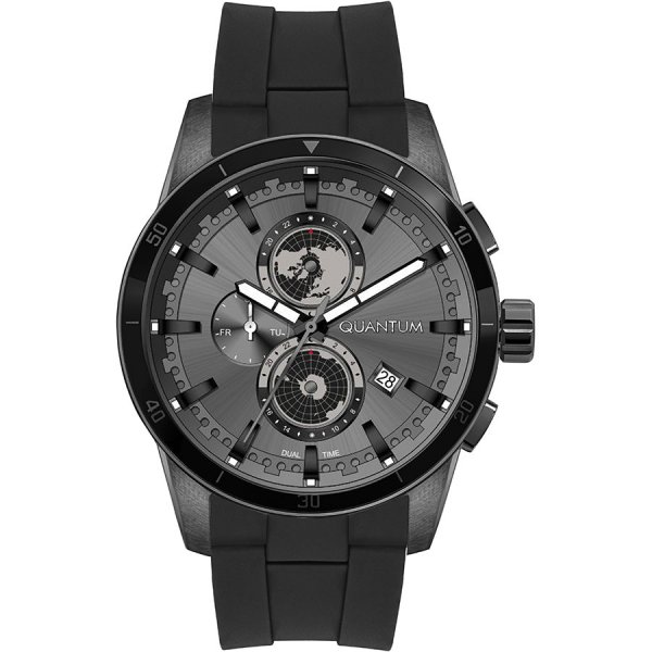 Купить Часы Quantum ADG991.051
Мужские кварцевые часы. Центральные часовая, минутная и...