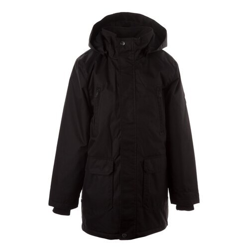 Купить Куртка Huppa, размер 128, черный
Демисезонная парка выполнена из мембранной ткан...