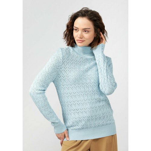 Купить Свитер VIVAWOOL, размер 52, голубой
Изящный ажурный свитер Вивавул – идеальный в...
