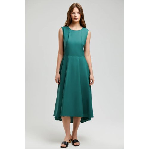 Купить Платье Neohit, размер 46, зеленый
Платье-миди из тонкого хлопка насыщенного зеле...