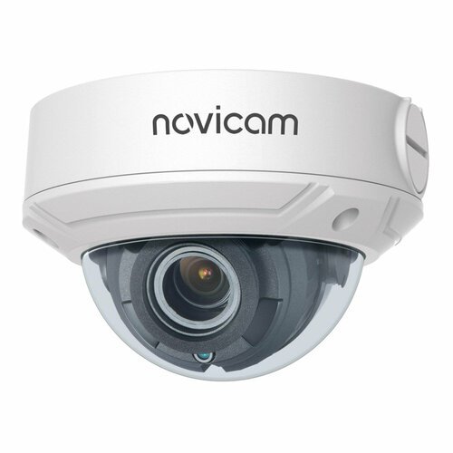 Купить Novicam PRO 47 - купольная уличная IP видеокамера 4 Мп с аудиовходом (v.1468)
Ул...