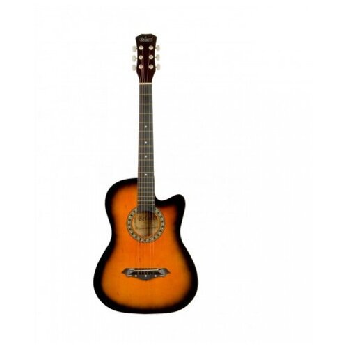 Купить Акустическая гитара Belucci BC3820 BS желтый sunburst
Акустическая гитара с мета...