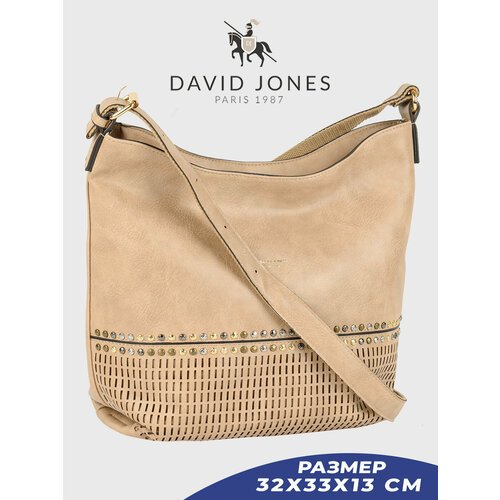 Купить Сумка DAVID JONES, коричневый
Женская сумка David Jones выполнена из высококачес...