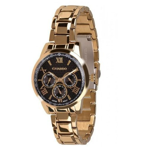 Купить Наручные часы Guardo Premium, черный, золотой
Часы Guardo 11466-3 черный бренда...
