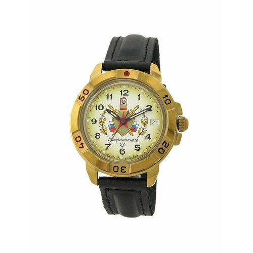 Купить Наручные часы Восток Командирские 2414 (439878), золотой
Тип механизма: механиче...